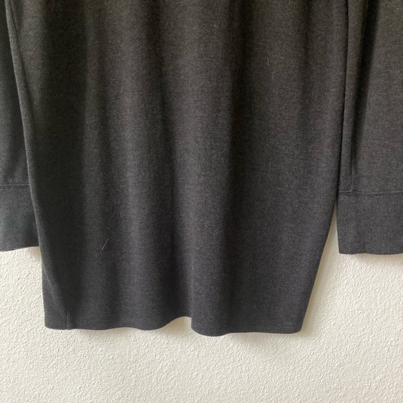 Wilfred Free Grey 68%Cotton 23%Modal Oversized Long Top size M - Picture 6 of 12
